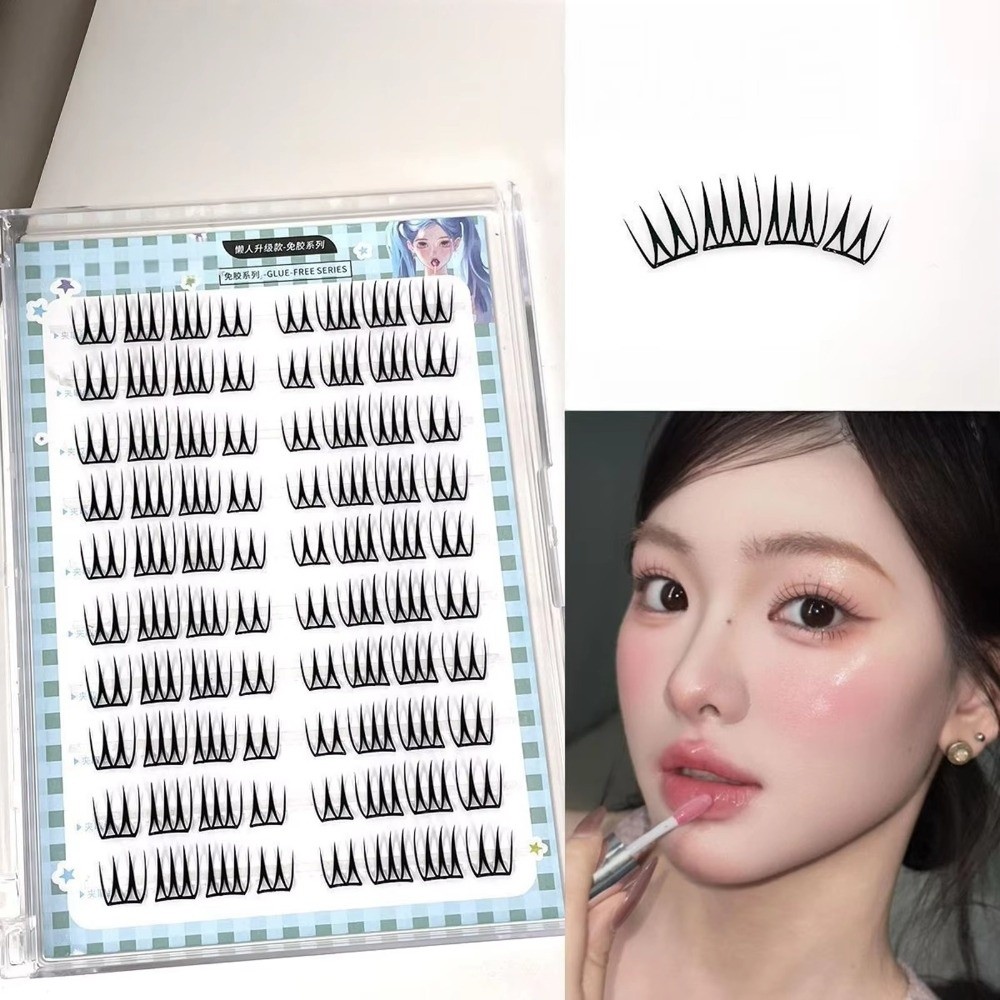 Eyelash Extension No 8 - 韓国風セルフ接着つけまつげ 8-11MM U字型 DIYまつげエクステ 10/30列 接着剤不要