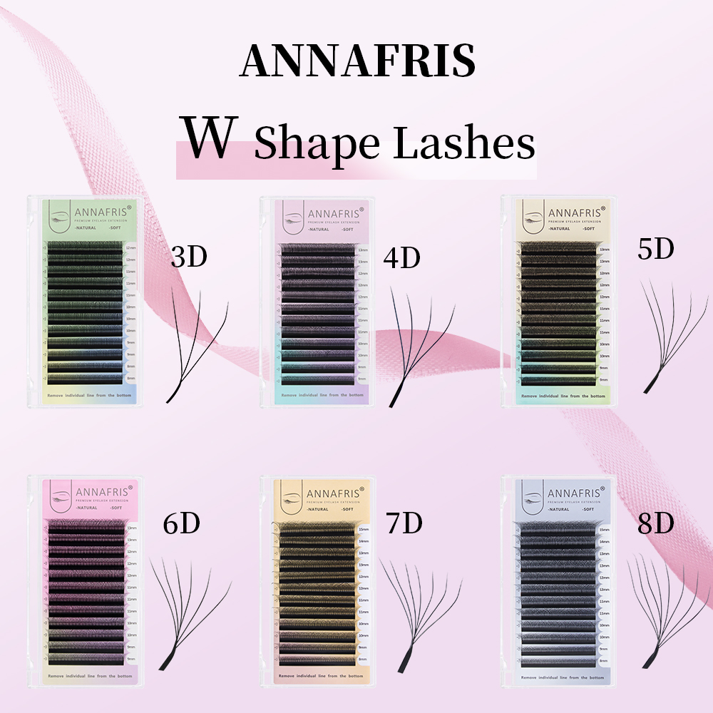 Lash Fan Volume - ANNAFRIS 既成ボリュームファン YY 3D 4D 5D