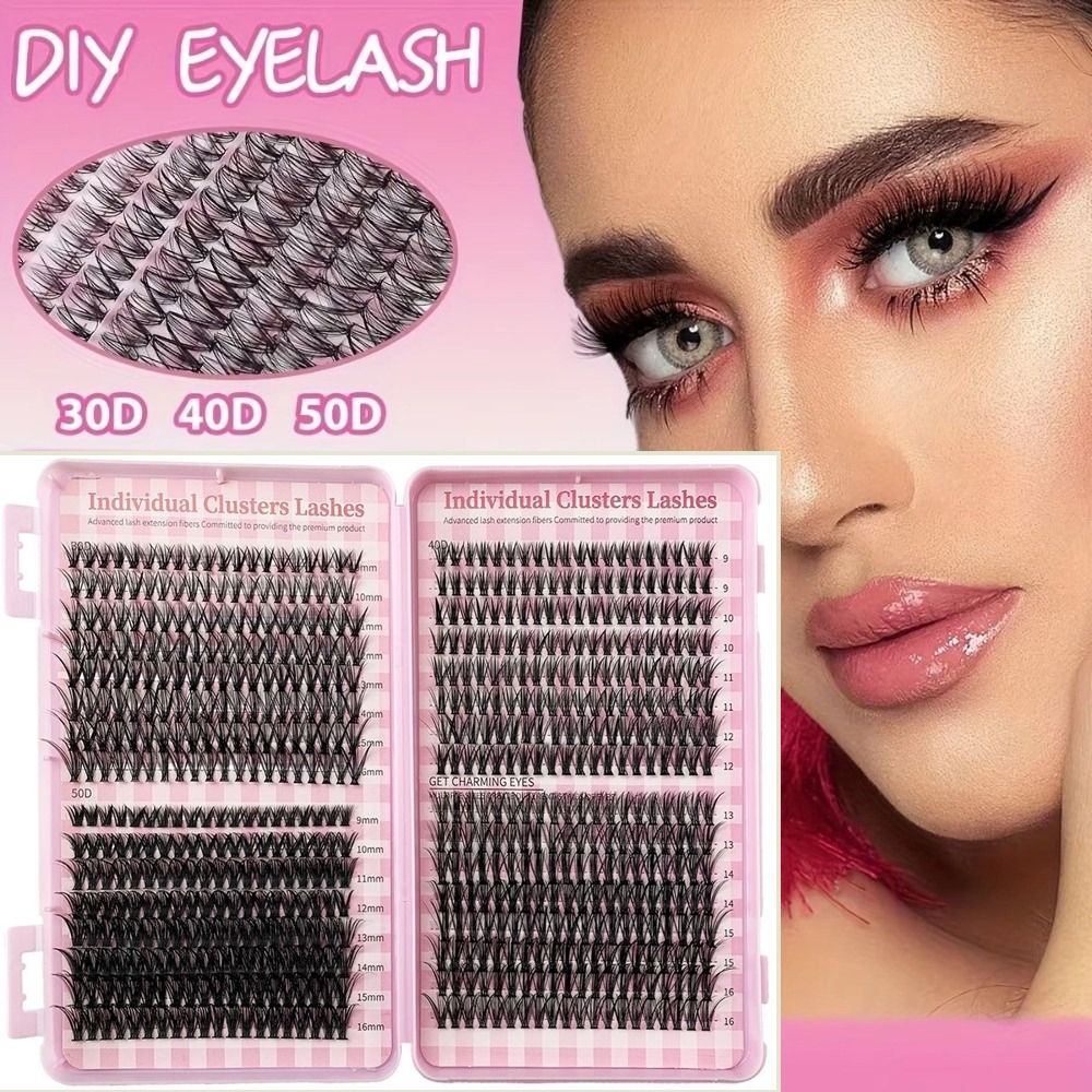 Lash Fan Volume - 8-16mmの長さのつけまつげ 30D/40D/50D/60D ナチュラルルック フェイクまつげ ボリュームファン ふわふわクラスター
