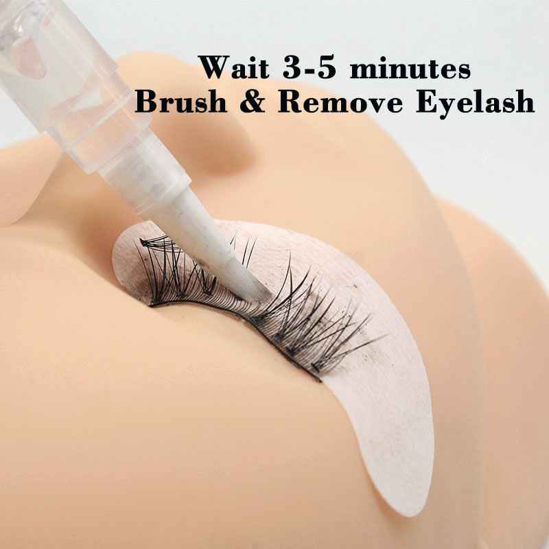Eyelash Extension Gel Remover - ナビナセーフラッシュグルーリムーバーブラシジェルリムーバーペンまつげエクステンション 8 ミリリットル高品質プロフェッショナルグルーリムーバーグラフトまつげ