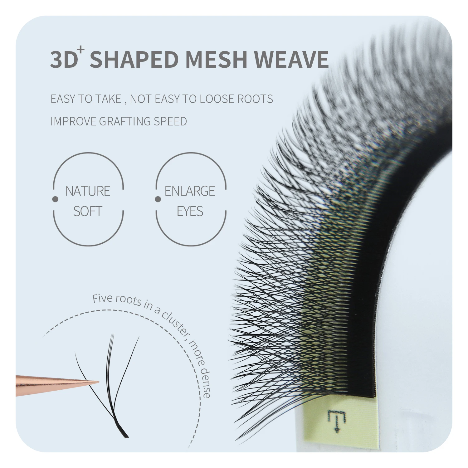 ANNAFRIS 3D W 3 コアまつげエクステンションナ - Lash Fan Volume のレビューと価格