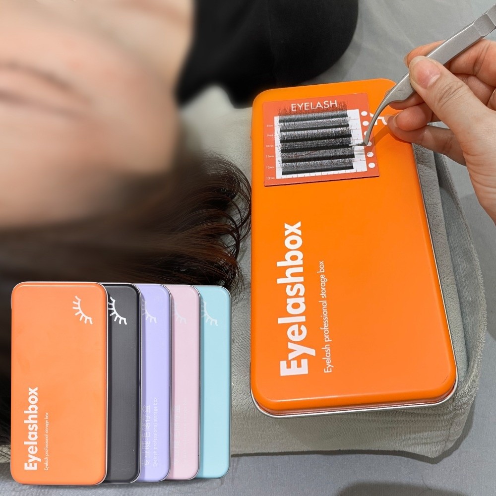 ポータブル磁気収納ボックス まつげ用 省スペース ディスプレ - Eyelash Extension Salon のレビューと価格