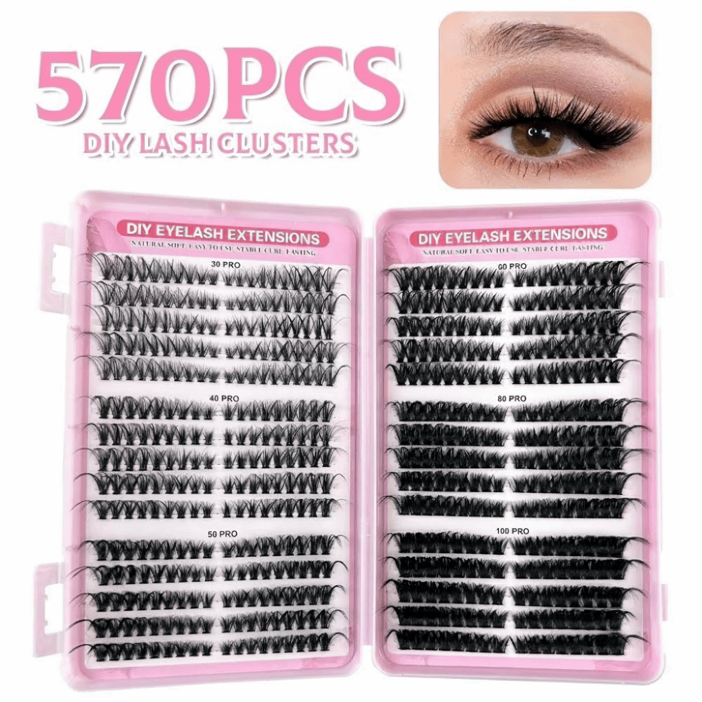 8-16mmの長さのつけまつげ、自然な見た目、30D/40D - Lash Fan Volume のレビューと価格