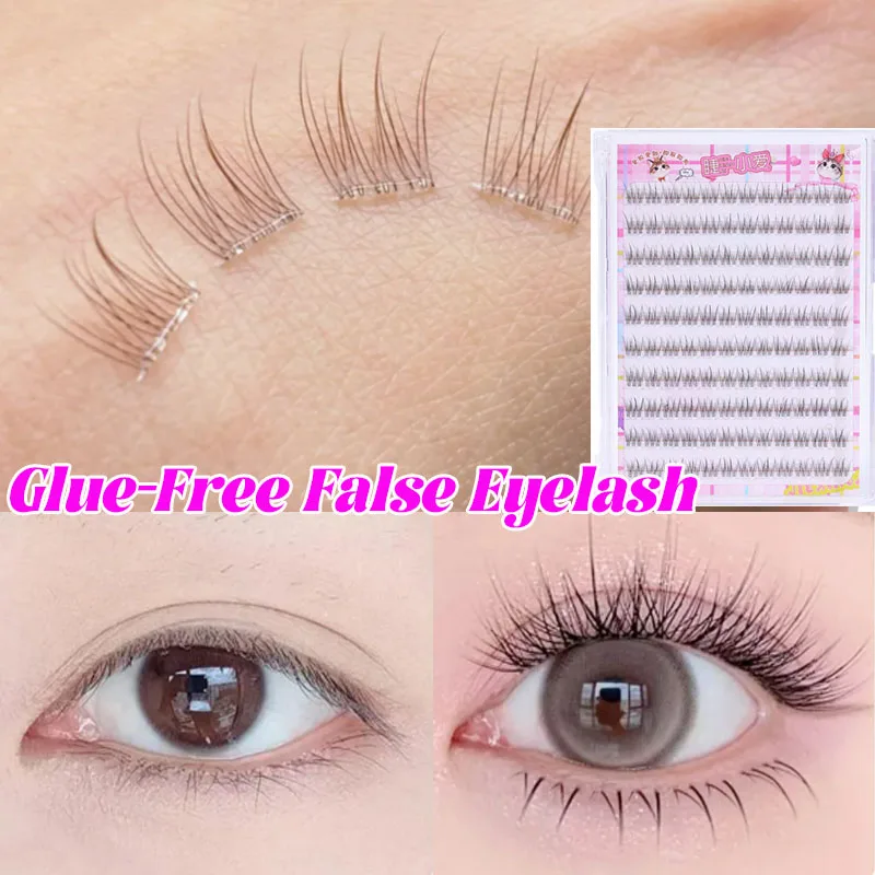 ナチュラルフィッシュテールクラスターつけまつげ 8-10 ミ - Eyelash Extension No 8 のレビューと価格