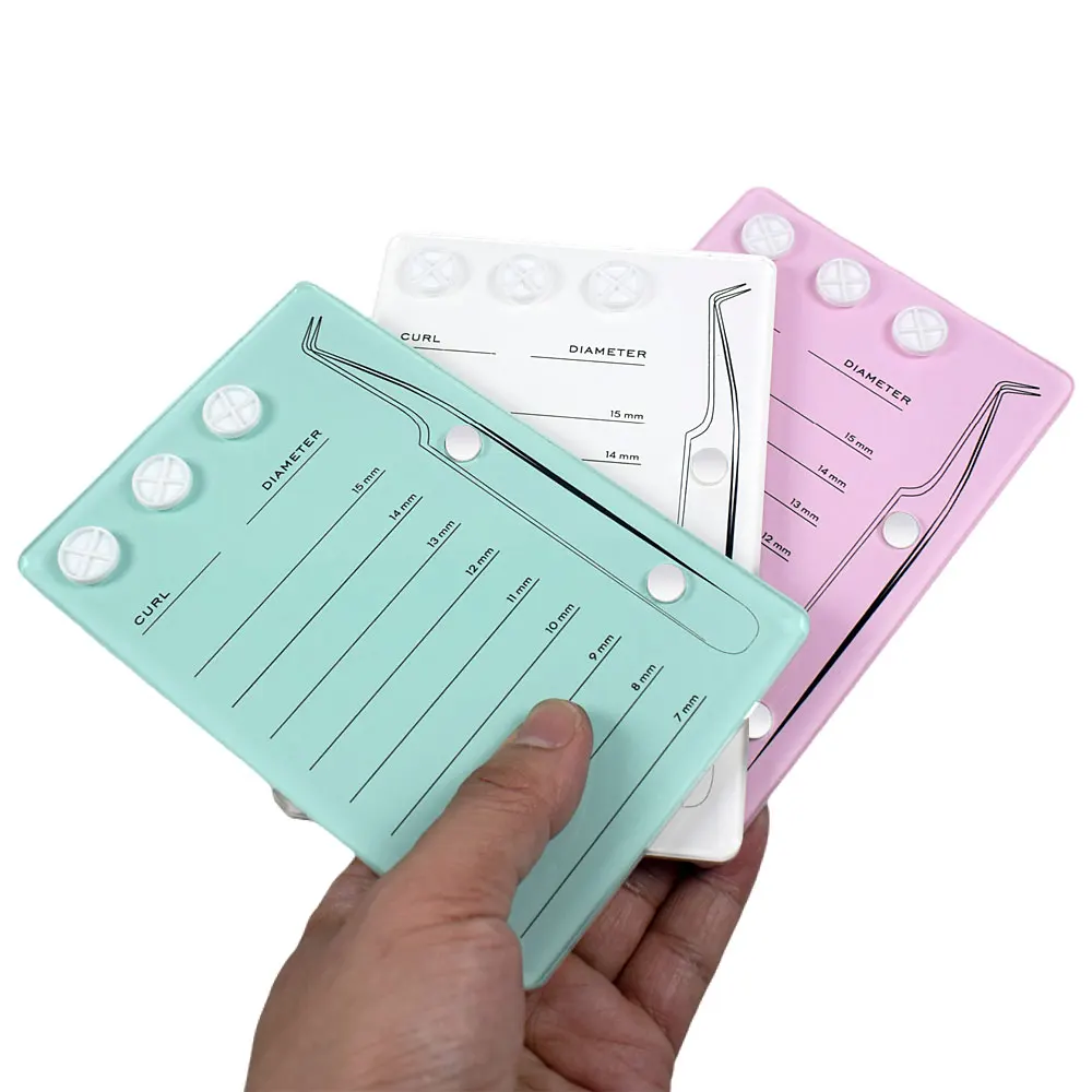 卸売 1個 まつげホルダー まつげエクステ グルーパレット  - Eyelash Extension Menu のレビューと価格