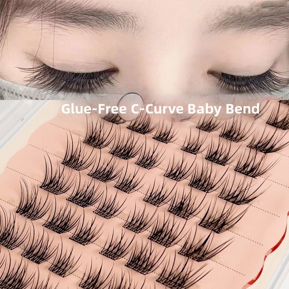 60束入り ブラック セルフ接着式つけまつげ 8-12MM  - Eyelash Extension No 8 のレビューと価格