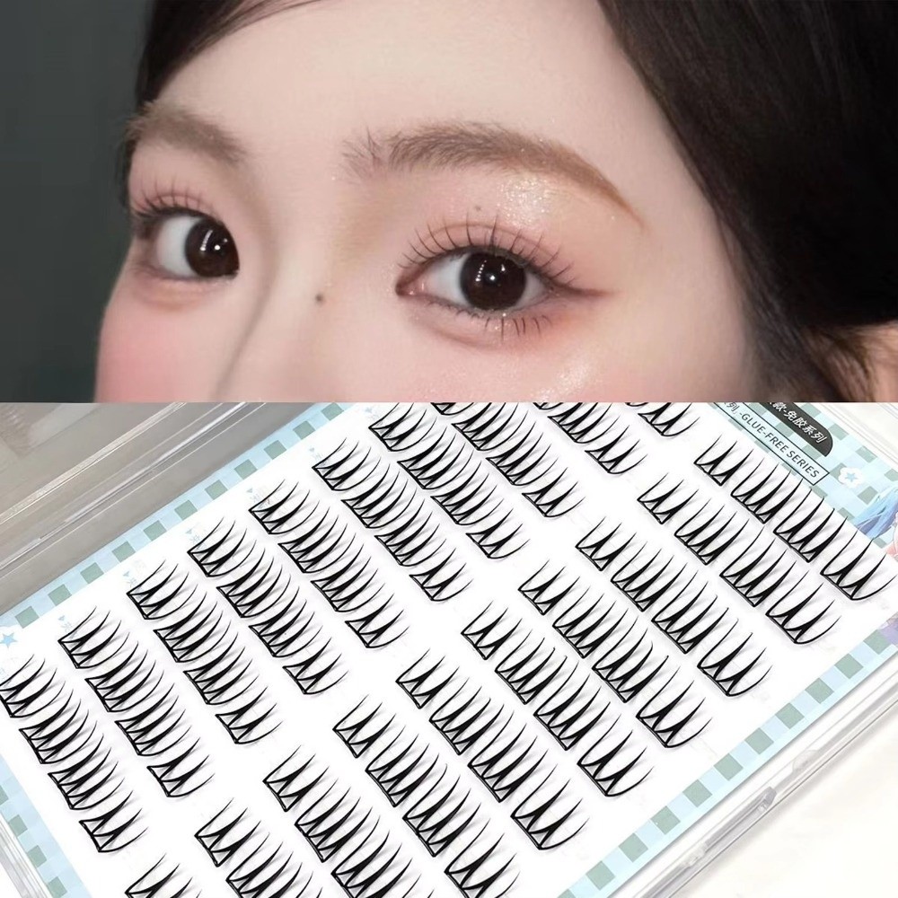 韓国風セルフ接着つけまつげ U字型 8-11MM DIYまつ - Eyelash Extension No 8 のレビューと価格