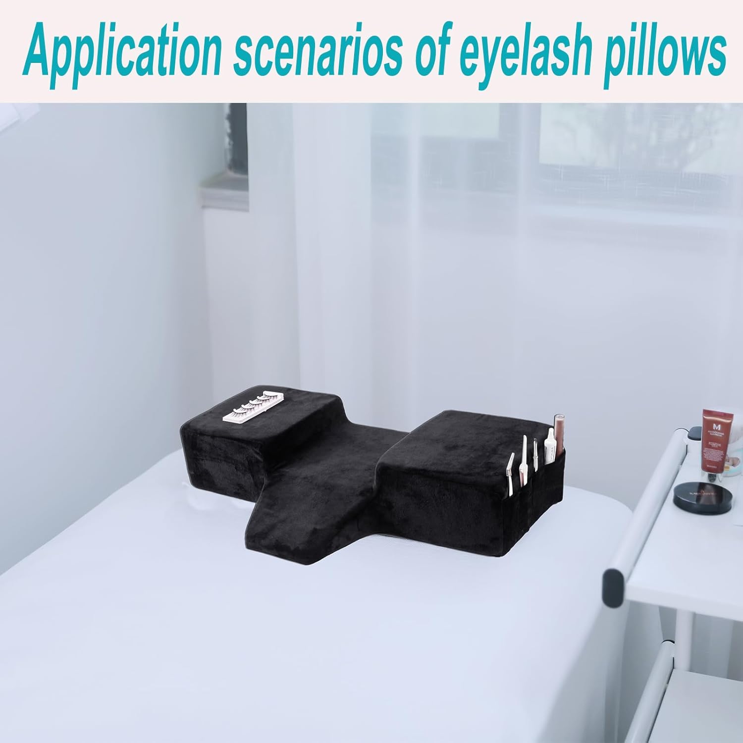 まつげ枕 ネックサポート まつげソフト枕 まつげ移植用枕 メ - Eyelash Extension Salon のレビューと価格