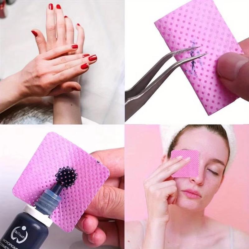 200枚入り 糸くずの出ないネイルワイプ まつげエクステグル - Eyelash Extension Salon のレビューと価格