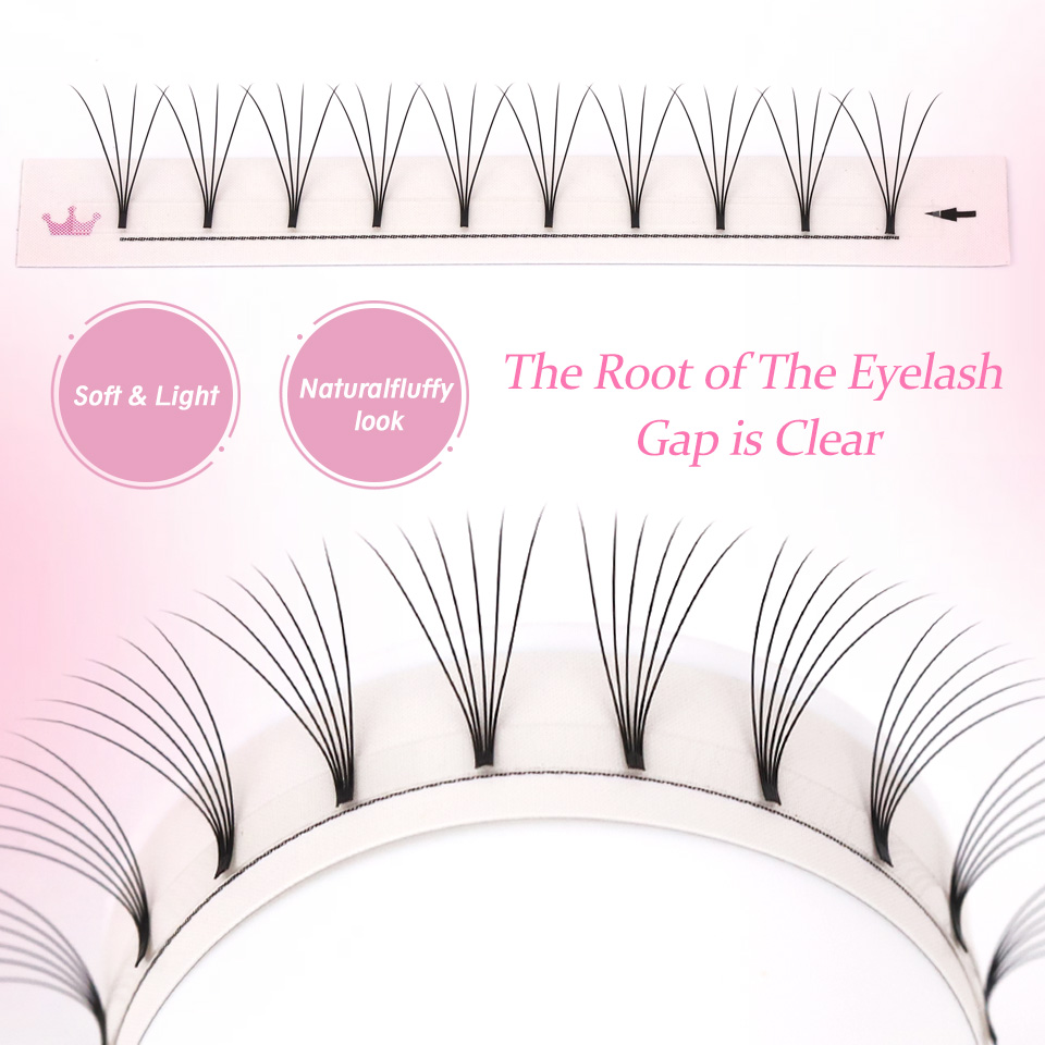 AGUUD ソフトナチュラル既成ボリュームファンショートステ - Lash Fan Volume のレビューと価格