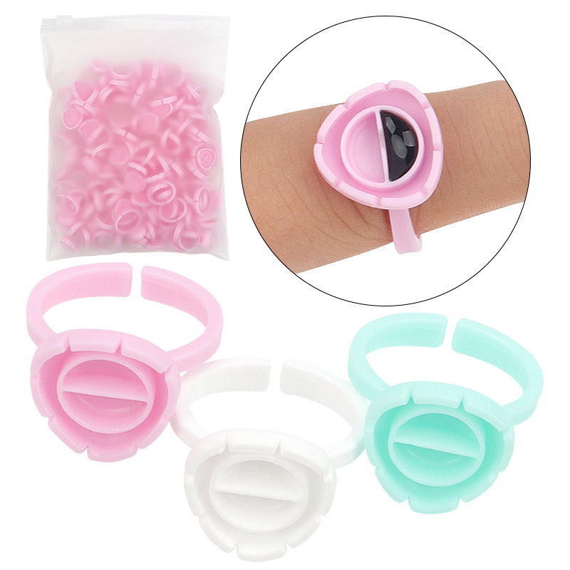 まつげエクステ用接着剤ファンカップリング、顔料ホルダー、コン - Eyelash Extension Fan のレビューと価格
