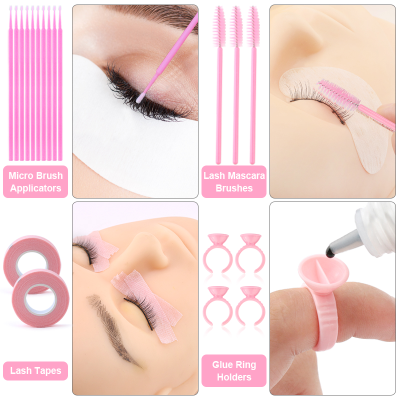 217点入りまつげエクステキット 初心者・プロ向け ミニファ - Eyelash Extension Fan のレビューと価格