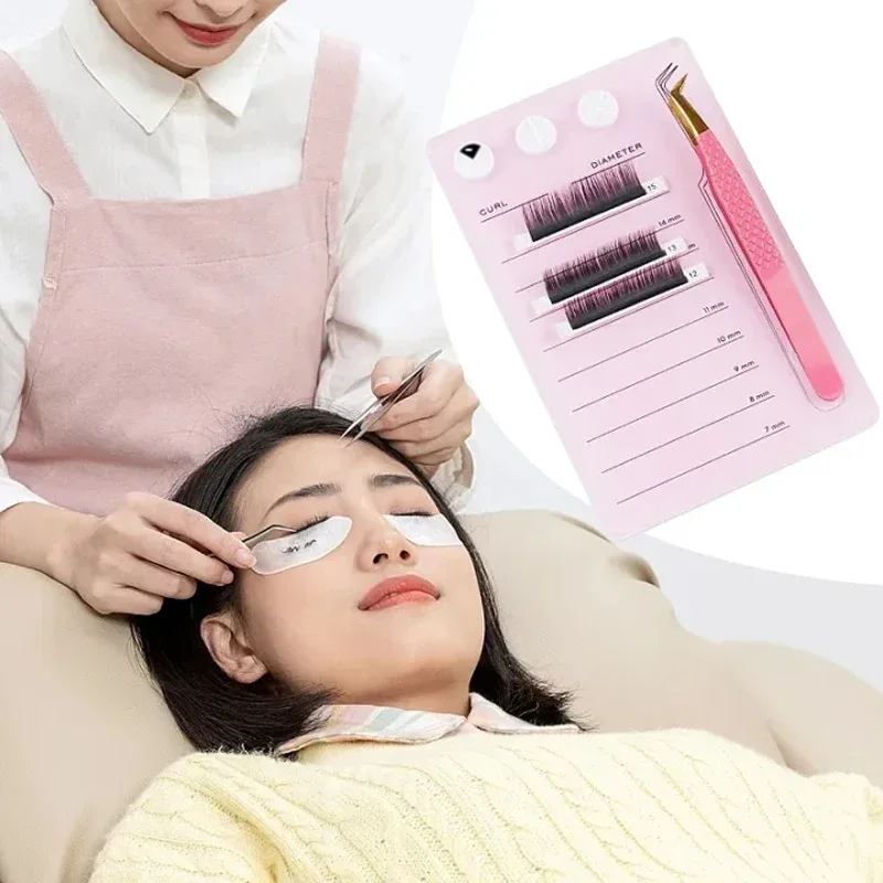 まつげエクステンションスケールホルダー磁気アクリルラッシュボ - Eyelash Extension Menu のレビューと価格