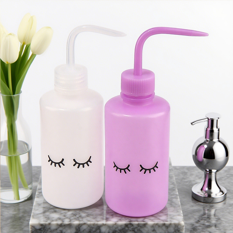 まつげエクステ用カーブノズルウォッシュボトル、多色プラスチッ - Eyelash Extension Salon のレビューと価格