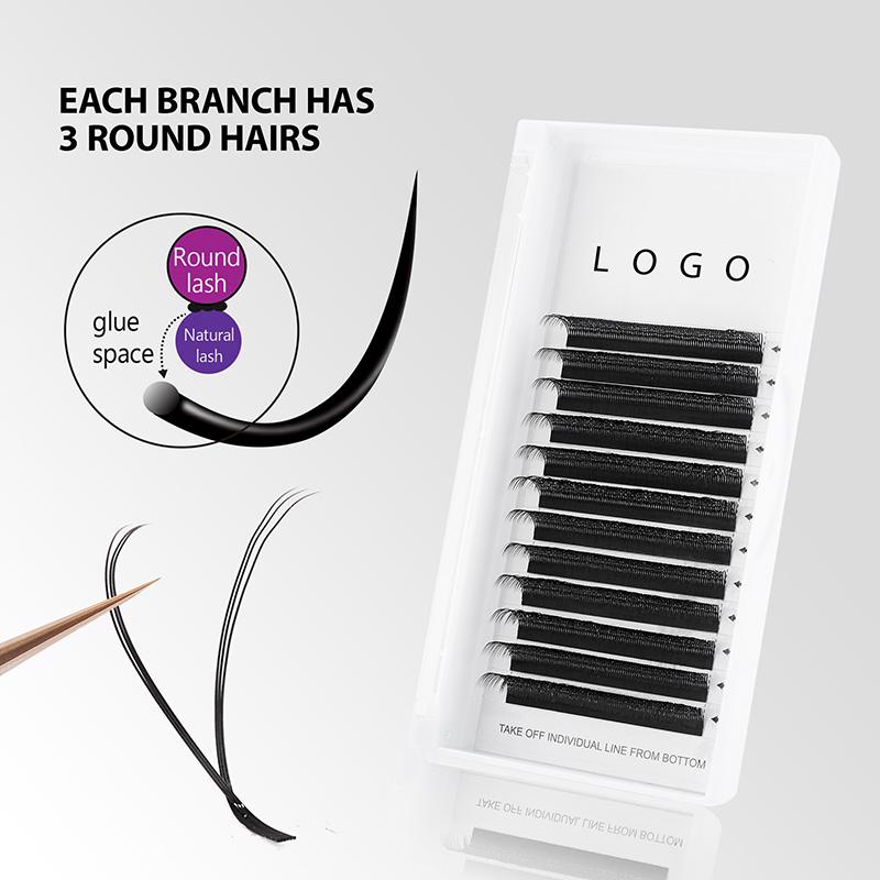 10PCS アップグレードYY Y字型まつげエクステ カスタ - Lash Fan Volume のレビューと価格
